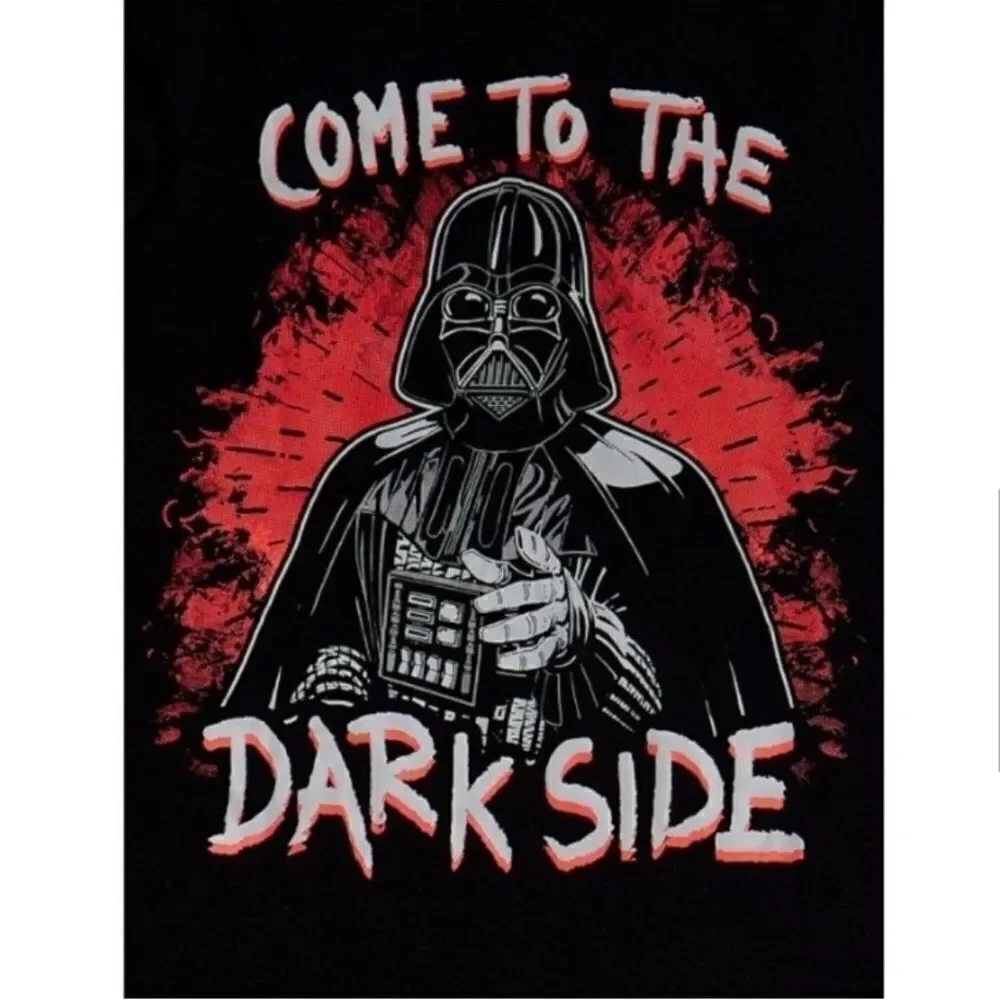 Boys Black Panther & Darth Vader Hoodie T-Shirt & Shorts 2pc Sets 2-Pack Size 5